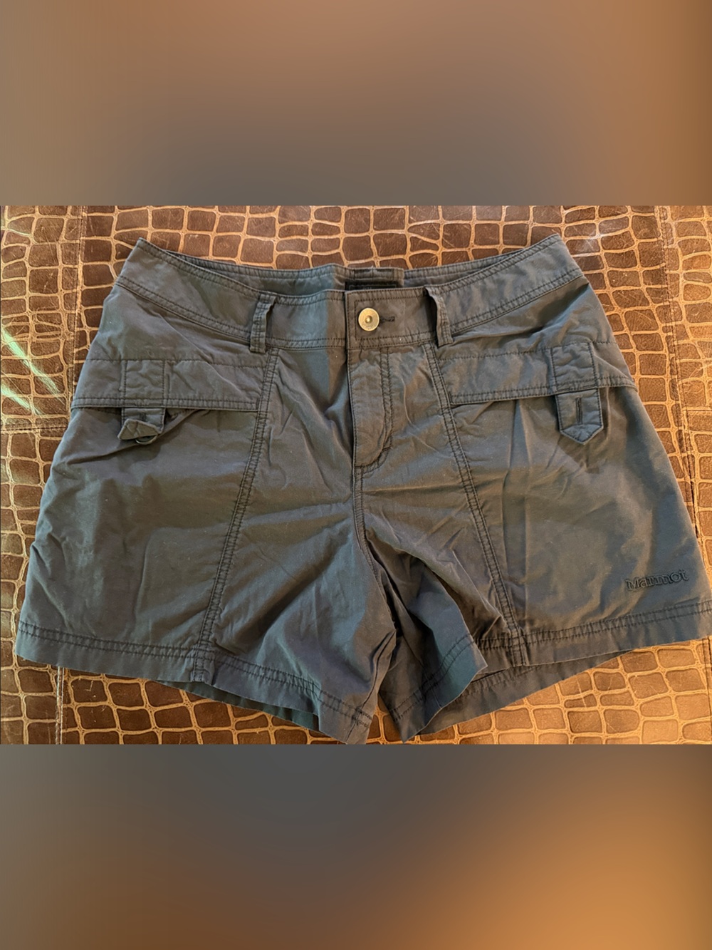 Marmot gray Utility Cargo Shorts